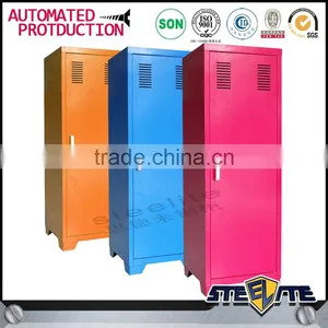 One Door With Star Kids Metal Locker Clothes Cupboard Design thumbnail-6