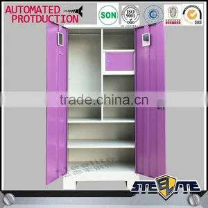 2 Door Wardrobe Detachable Godrej Almirah Clothes Almirah Design thumbnail-1