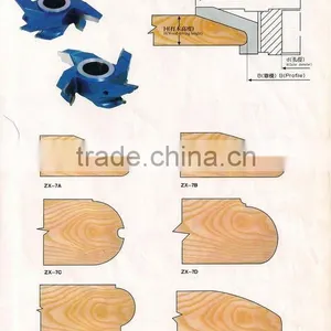Woodworking Profile Cutter/ Tungsten Steel Profile Cutter thumbnail-1