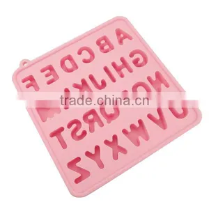 Fancy Silicone Ice Cube Tray With Alphabet Letter A to Z Shaped thumbnail-1