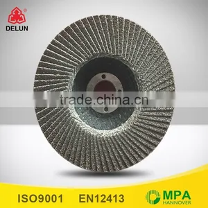 5"x7/8" T27 Ceramic Flap Disc Type 27 Flat For Good Polishing thumbnail-1