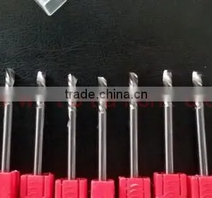 Tungsten Carbide SINGLE FLUTE LEFT HAND SPIRAL-RIGHT HAND CUT ROUTERS thumbnail-1