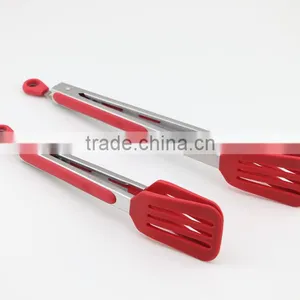 Heat Resistant Kitchen Food Cooking Spatula Tongs thumbnail-4
