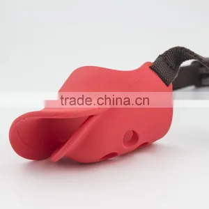 2016 Popular Silicone Pet Grooming Items Hot Silicone Pet Muzzle Soft Silicone Dog Mouth Muzzle thumbnail-1