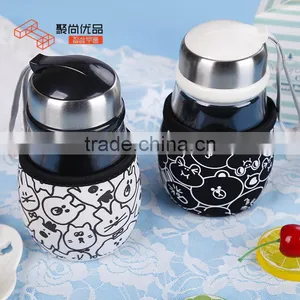L00052 2017 High Quality Stylish Design Custom Penguin Shape Pyrex Heat-Resistant Clear Glasses Bottles thumbnail-4