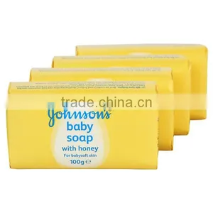 Johnsons Baby Soap With Honey 4 x 100g thumbnail-1