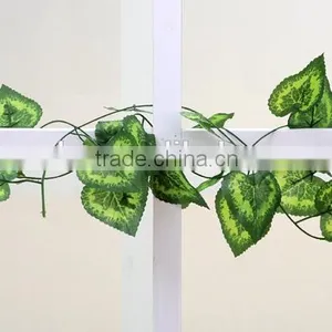7.5FT 30Leaves Artificial Leaf IVY Vine Plant Fake Foliage Green Garland thumbnail-2