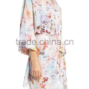 Women Fashion Long Sleeve Sleepwear Pajamas for Ladies Elegant Old Fashioned Pajamas thumbnail-3