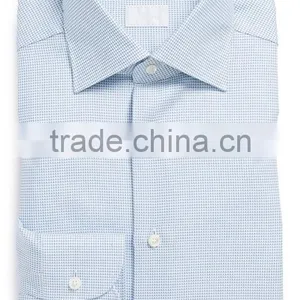 Cutaway Collar, Textured Dress Shirt, Mtm Men's Shirt thumbnail-1