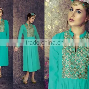 Glamour Designer Poly Georgette Tops thumbnail-1