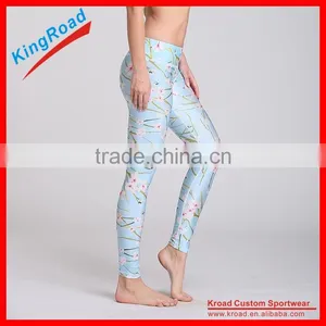 Wholesale Fitness Clothing Women Compression Pants Running Wholesale Yoga Pants thumbnail-2