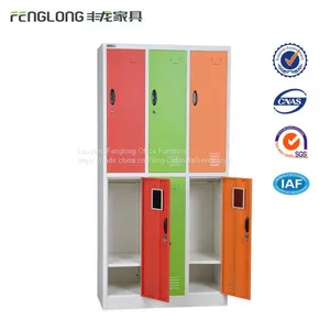 School Student Changing Room 6 Door Metal Storage Lockers thumbnail-4