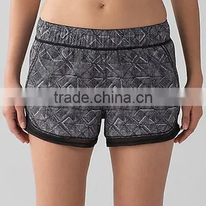 MGOO Wholesale Fully Reversible Running Shorts Women 100% Polyester Ventilate Comfortable Dri Fit Jogger Pants thumbnail-4