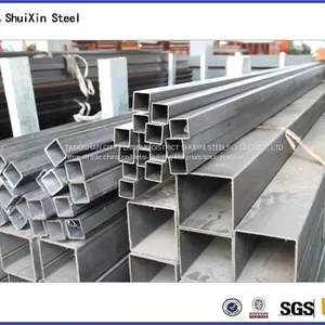 Best Quality Construction Galvanized Square ASTM Q195 Steel Tube From Mill thumbnail-3