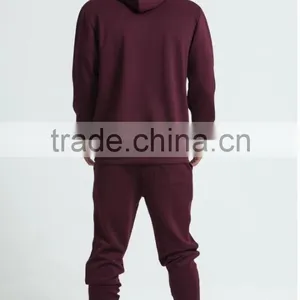 Mens Pullover Tracksuit Poly Tricot Tracksuit Gym Tracksuit Custom thumbnail-2