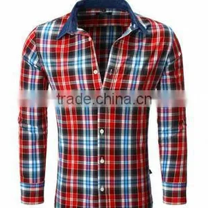 Customized Wholesale Used Flannel Checker Shirts thumbnail-3