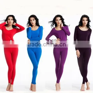 Suntex 100% Modal Thermal Underwear Women Thick Long Johns thumbnail-5