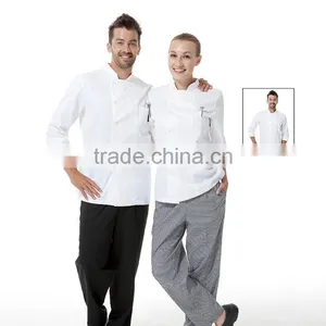 China Work Uniforms Factory Made Restaurant Chef Uniform for Catering Staff thumbnail-2