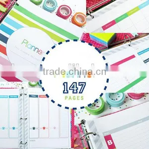 Spiral Binding Full Color Printing Notebook Custom ,school & Office Cheap Planner Printing thumbnail-4