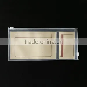 Custom Cheap EVA Pocket Transparent Planner Pouch With Zipper Top thumbnail-4