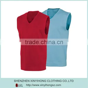 Customized Quality Cotton Slim Fitted Men Sleeveless Autumn Knitwear thumbnail-1
