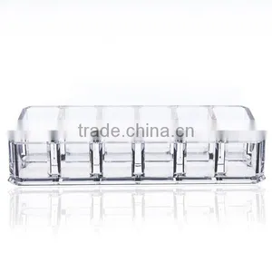 Clear Acrylic Display Makeup Organizer thumbnail-2
