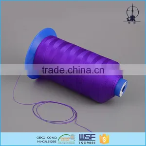 High Tenacity 250D/3 Dyed Bonded Nylon Sewing Thread for Shoes thumbnail-2