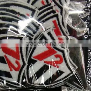 Custom Cheap Embroidery Patch Round Badges for Garments thumbnail-3