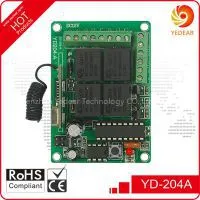 YD204A RF Wireless RF 4Channel Remote Control Switch thumbnail-1
