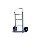 Solid Rubber Wheel Cart Dolly Hand Truck Trolley For Supermarket 150kg Capacity thumbnail-1