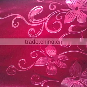 Warp Knitting Embossed Korean Velvet Fabric thumbnail-1