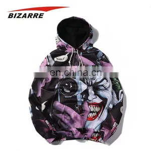 OEM Custom Printed Breathable Oversized Dry Fit Hoodies With Cotton thumbnail-1