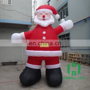 HI Yard Inflatable Giant Christmas Ornaments Advertising Inflatable Christmas Old Man thumbnail-1
