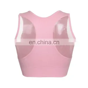 Oem Wholesale Women Push Up Pink Yoga Wear Sports Bra thumbnail-5