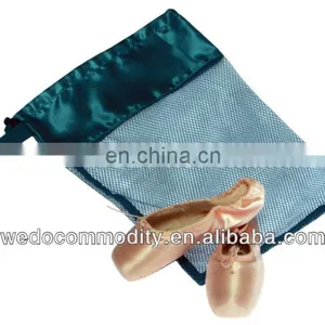 Ladies Dance Mesh Shoe Bags thumbnail-1