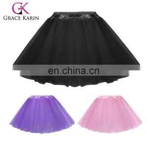 Grace Karin Baby Girl's Classical 5-Layers Soft Tulle Netting Tutu Skirt 6Months~8Years CL010459 thumbnail-1
