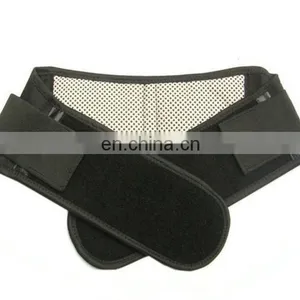 Portable Adjustable Elastic Infrared Self-heating Magnetic Therapy Back Waist Support Lumbar Brace Belt Double Pull Strap Lower thumbnail-2