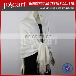 2016 Beautiful Jacquard Scarf Fashion Shawl Silk Pashmina thumbnail-2