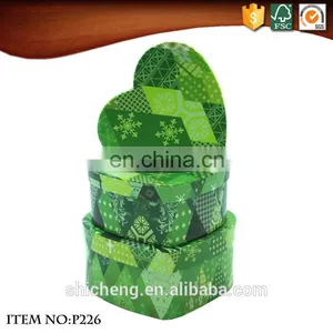 Customized Top Art Craft Quanlity Heart -Shaped Cardboard Gift Box thumbnail-4
