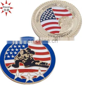 2015 High Quality Custom Crown Enamel Challenge Coin thumbnail-3