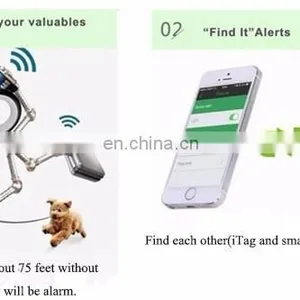 Hot Wireless Antilost Bluetooth Alarm Key Finder For Wallet Key Luggage Child Pet Cell Phone GPS Bag Handy Key Finder thumbnail-3