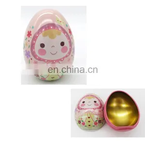 Cute Small Plain Metal Candy Tin Box for Children thumbnail-1