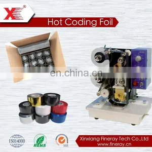 FC3 30mm*100m Fineray Brand Hot Stamping Foil/stamp Barcode Ribbon Coding Foil/black Coding Ribbons thumbnail-4
