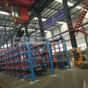 Storage of Round Steel Square Steel Channel Steel Angle Steel Beams Choosing Telescopic Cantilever Racking thumbnail-2