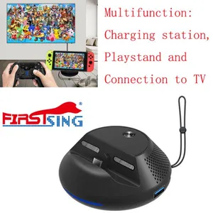 Firstsing Portable TV Converter Charging Dock For Nintendo Switch Cooler Stand thumbnail-1