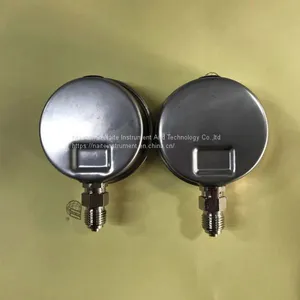 2.5 Inch Dial Face BSP Connector Oil Filled Vacuum Gauge thumbnail-3