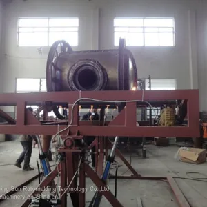 Rising Sun Plastic Water Tank Rock n Roll Rotomolding Machine for Sales thumbnail-5