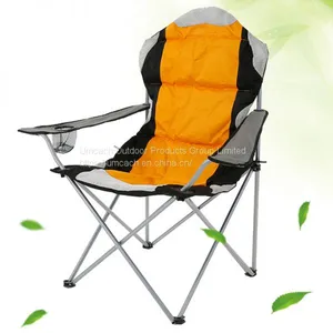 Large Size Outdoor Folding Beach Chair With Cotton Filling for Fishing Camping Picnic or Garden Use thumbnail-1