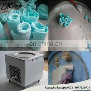 10 Buckets Thailand Ice Cream Fryer, Rolled Fried Ice Cream Machine,fried Ice Cream Maker thumbnail-5