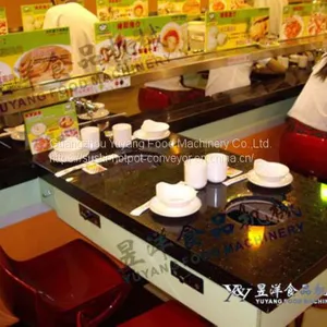 Hot Pot Food Belt Conveyor Belt Rotary Conveyor System thumbnail-5